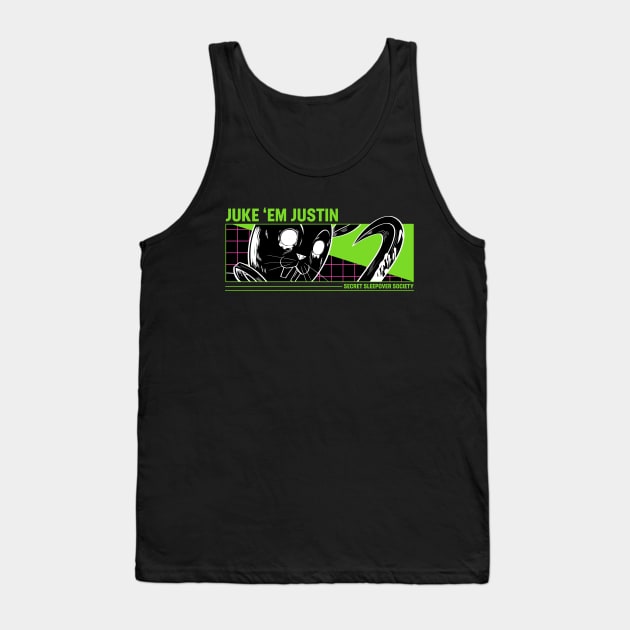 Juke 'em Justin Tank Top by Secret Sleepover Society